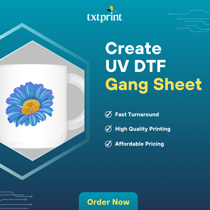 Create UV DTF Gang Sheet