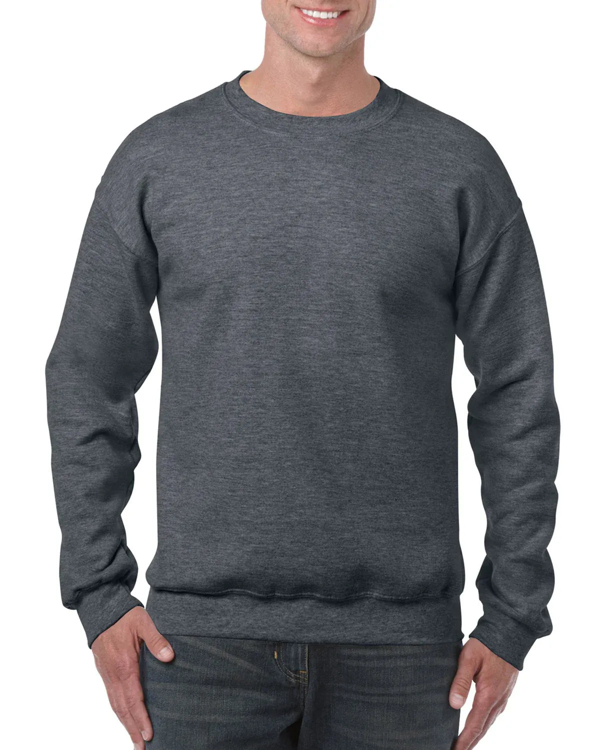 Custom Long Sleeve Sweatshirts - Gildan 18000 Heavy Blend