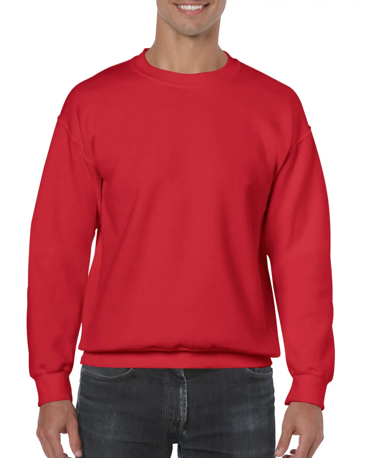 Custom Long Sleeve Sweatshirts - Gildan 18000 Heavy Blend