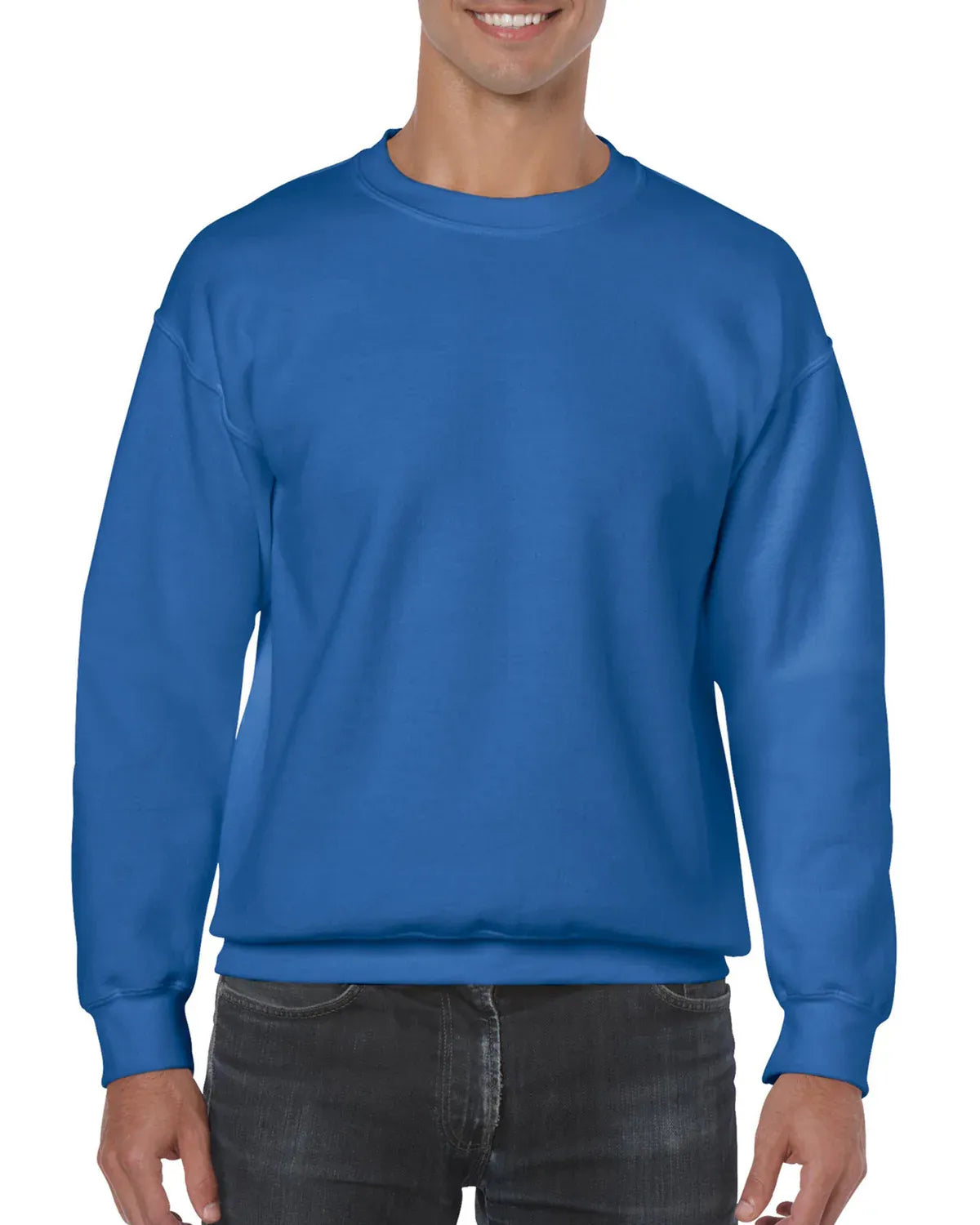 Custom Long Sleeve Sweatshirts - Gildan 18000 Heavy Blend