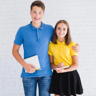 Custom Polo Shirts with Logo Embroidery – Premium Uniform Apparel | TxtPrint