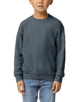 Kids Custom Long Sleeve Sweatshirts - Gildan 18000B Youth