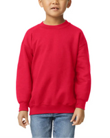 Kids Custom Long Sleeve Sweatshirts - Gildan 18000B Youth