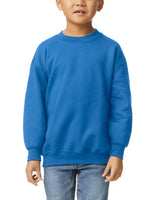 Kids Custom Long Sleeve Sweatshirts - Gildan 18000B Youth