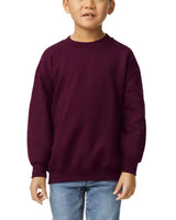 Kids Custom Long Sleeve Sweatshirts - Gildan 18000B Youth