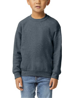Kids Custom Long Sleeve Sweatshirts - Gildan 18000B Youth