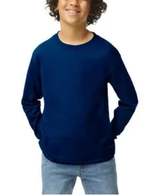 Kids Custom Long Sleeve Tee Shirts - Gildan G5400B Youth