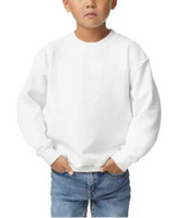 Kids Custom Long Sleeve Sweatshirts - Gildan 18000B Youth